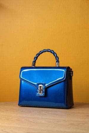 Sac bleu métal